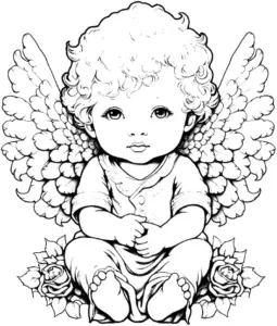 suesses-baby-mit-engelsfluegeln-ausmalbild