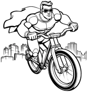 superhelden-auf-fahrrad-mit-umhang