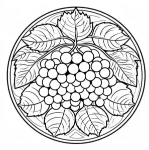 trauben-und-blaetter-in-runder-anordnung