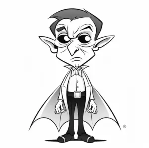 vampir-mit-cape-und-spitzen-ohren