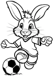 verspielter-hase-beim-fussballspielen