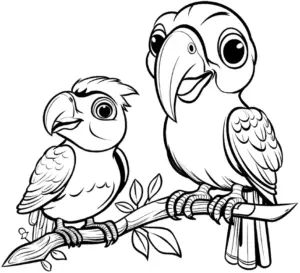 voegel-ausmalbild-auf-ast-mit-detaillierten-federn