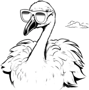 vogel-mit-sonnenbrille-und-federn