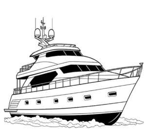yacht-ausmalbild-auf-ruhigen-gewaessern