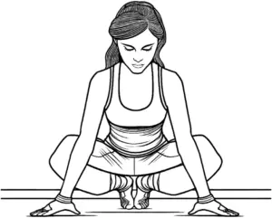 yoga-pose-in-hocke-entspannung-ausmalbild