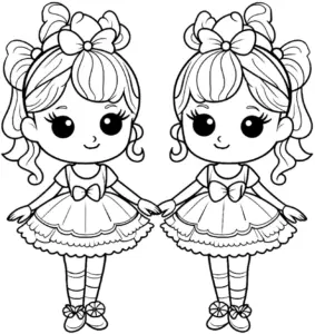 zwei-kinder-halten-haende-ausmalbild