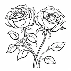 zwei-rosen-ausmalbild-fuer-kreative-gestaltungen