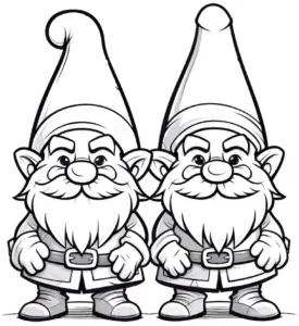 zwei-zwerge-mit-grossen-hueten-ausmalbild